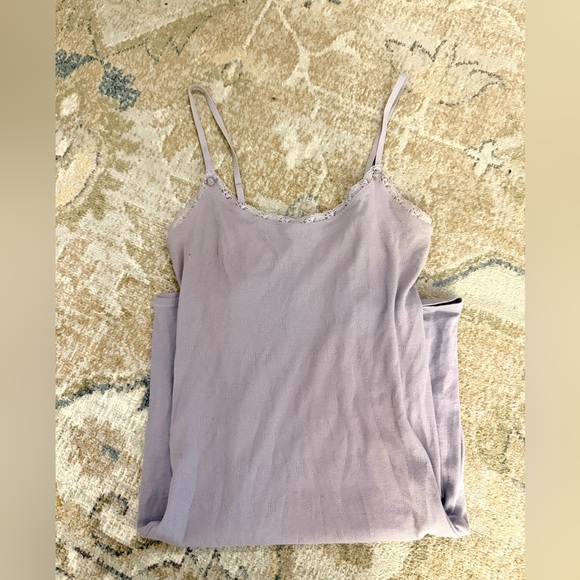 SKIMS lace pointelle slip-dress - color "lavender” size Large - Picture 3 of 6